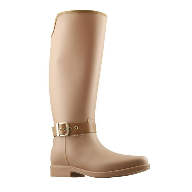 Bota Mujer TOP MODA Impermeables LLUVIA Casual cafe 24