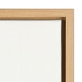 thumbnail image 3 of Kate and Laurel Sylvie Botanical Sketch Print No 3 Framed Canvas Wall Art by The Creative Bunch Studio, 18x24 Natural, Minimalist Abstract Botanical Print for Wall, 3 of 9