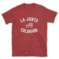 thumbnail image 1 of La Junta Colorado Patriot Men's Cotton T-Shirt, 1 of 1