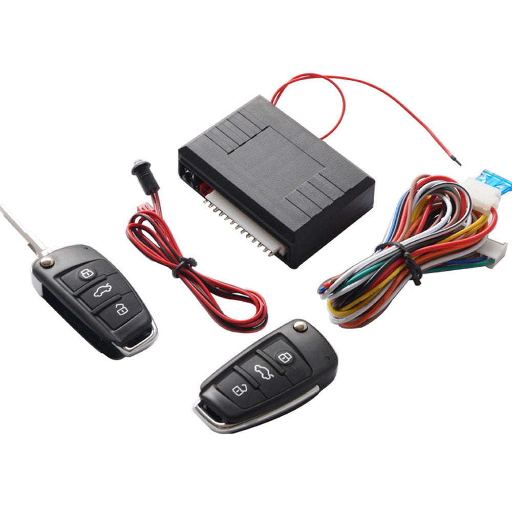 Car Alarm Remote Control Central Locking Door Lock Kit Keyless Entry System gl
