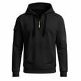 thumbnail image 4 of SRZYMJ Mens Hooded Sweatshirt Casual Long Sleeve Drawstring, 4 of 4
