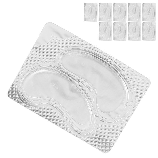 Parches de colágeno debajo de los ojos máscaras debajo de los ojos 10 piezas Reduce las líneas finas Mejora los ojos hinchados para uso doméstico para viajes LHCER Otros