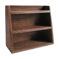 thumbnail image 2 of yotijay 1/12 Dollhouse Wall Cabinet Doll Accessories Decoration for Kitchen Bathroom Walnut Wood, 2 of 9