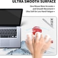 thumbnail image 2 of Cherry Blossom Mouse Pad XXL- 35.4×15.74 Inch Pink White Full Desk Watercolor Sunset Japanese Sakura Mousepad Extended Large Non-Slip Rubber Base Mouse Mat with Stitched Edges for Gaming and Office, 2 of 6