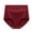 Wine4, variant on fatyb Womens High Waisted Cotton Underwear Stretch Comfortable Briefs Soft Full Coverage Ladies Panties