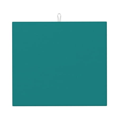 

Honeii Teal for Dish Drying Mat for Kitchen Counter Non-slip Rubber Backed Hide Stain Kitchen Super Absorbent Draining Mat Dish Rack Pad