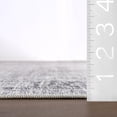 thumbnail image 2 of Bayberry Spill Proof Vintage Machine Washable Area Rug, 5' x 8', Bayberry Light Grey, 2 of 9