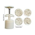 thumbnail image 4 of Milue Creative Flower Shape Mooncakes Molds Hand Press For Autumn Festival Baking, 4 of 6