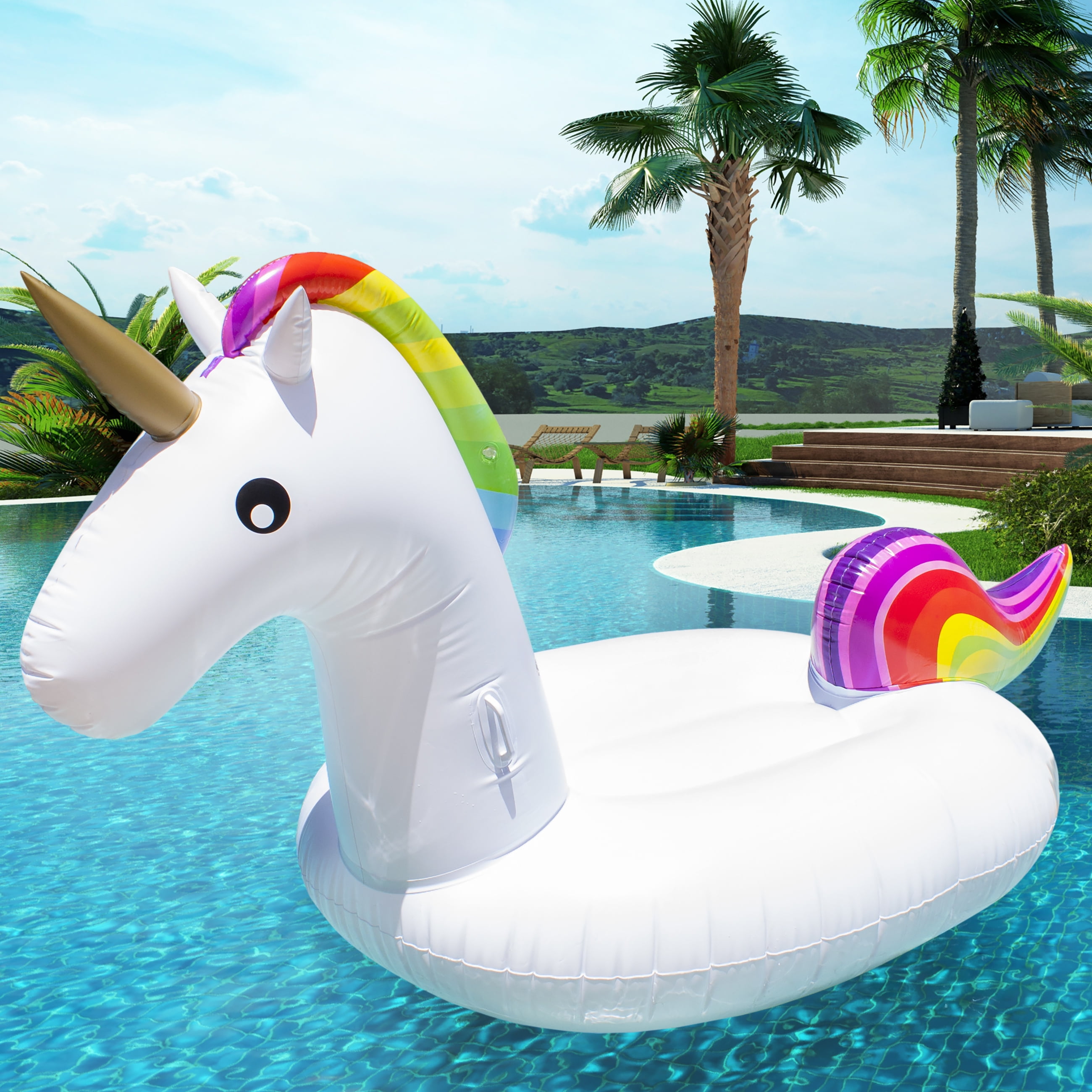 small unicorn pool float