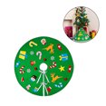 thumbnail image 2 of Falda para árbol de Navidad Juguetes para niños Decoración navideña Fieltro No tejido Falda para árbol artesanal, Falda para árbol de Navidad A AweSitey HA000994-01, 2 of 7