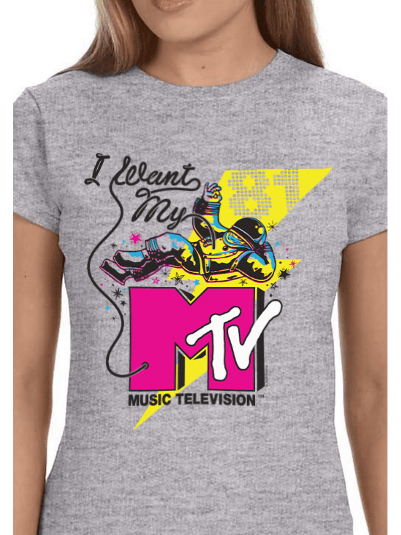 80s 企業　MTV MUSIC TELEVISION Tシャツ Amazon.com: Mademark x MTV - MTV Astronaut in Space Made in