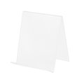thumbnail image 1 of EIMELI Clear Acrylic Wallet Phone Books Tablet Display Stand Organizer Holders Small Jewelry Rack - A5, 1 of 6