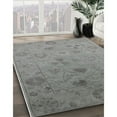 thumbnail image 2 of Ahgly Company Indoor Square Mid-Century Modern Silver Gray Oriental Area Rugs, 7' Square, 2 of 6