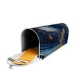thumbnail image 5 of Yiaed Navy Blue Marble Print Mailbox Covers, Magnetic Mailbox Cover, Mail Box Covers for Garden Outdoor Decor Box Covers-25.5x21 in, 5 of 8