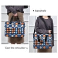 thumbnail image 6 of FORMRS 16" Laptop Bag Carrying Sleeve Case with Handle Travel Shoulder Briefcase, Modern Color Circle, 6 of 8