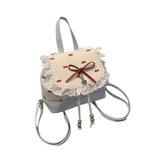 Mini mochila con correas ajustables para los hombros, portátil, ideal para estudiantes y para viajes al libre. Azul