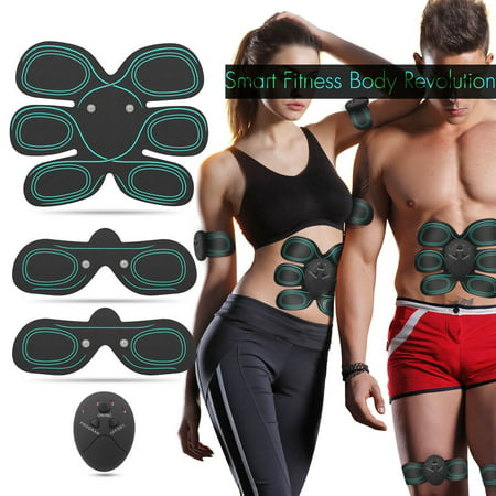 EMS Smart Home Fitness Apparatus Unisex Support For Men & Women,Abdominal Trainer Muscle Stimulator Muscle Toner Toning Belts Ab Trainer Waist Trainer Waist Trimmer Belt Training