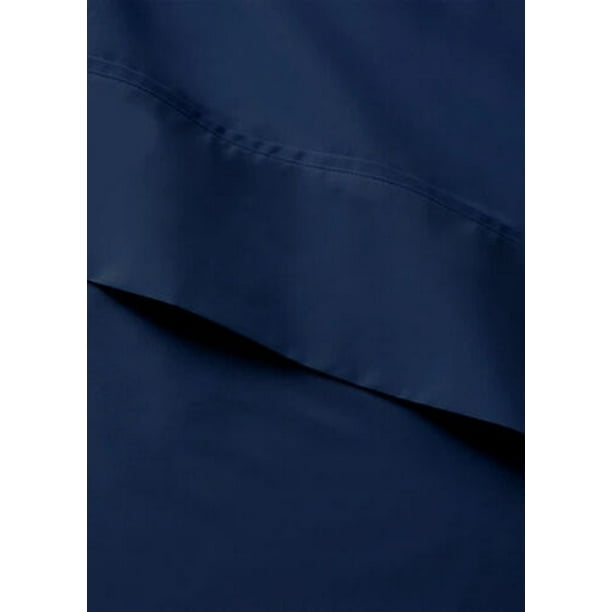 Ralph Lauren 464 Thread Count Cotton Percale Flat Sheet, Polo Navy Twin -  