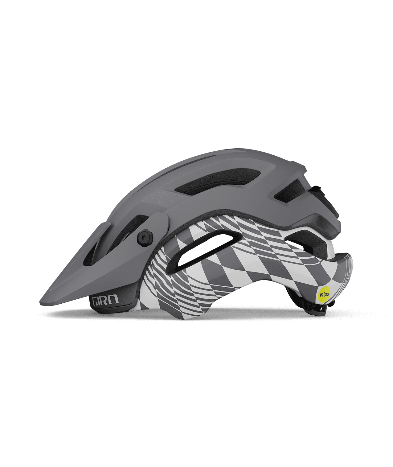 Giro Manifest Spherical Adult Dirt Bike Helmet - Matte Charcoal Rush - Size L (59–63 cm)