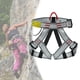 thumbnail image 3 of Arnés de escalada, trabajo de espeleología profesional, cintura de iones de caída, arnés de seguridad para escalada en roca, cinturón de rappel para m Plata, 3 of 8
