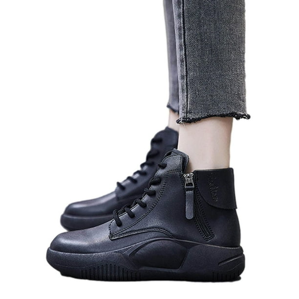 Black tennis shoe boots hotsell