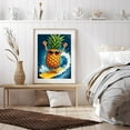 thumbnail image 6 of Diamond Art Kit for Adults, Surfing Pineapple With Sunglasses Diamond Painting for Adults Beginners, 5D DIY Diamond Art Painting Kits, Colorful Diamond Painting Craft for Home Decor 12x16, 6 of 7