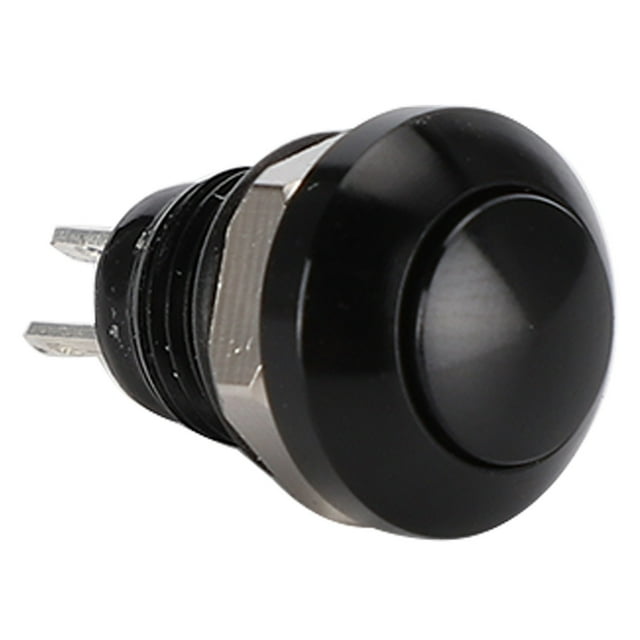 Botón pulsador, 1 A, 24 V, 8 mm, mini botón pulsador, interruptor de encendido, botón pulsador momentáneo, funcionamiento suave