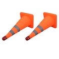 thumbnail image 1 of Foldable Traffic Cone, 2PCS Multipurpose Road Security Cones High Visibility  for Emergency Areas Danger Sign, 1 of 7