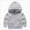 A23-Grey, variant on 7-8 Years Toddler Boys Solid Color Pullover Hoodie,Basic Cotton Sweatshirt with Kangaroo Pocket,Casual Kids Wear
