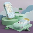 thumbnail image 2 of Toddler Phone Toy Car Design Educational Plastic Toy Story Phone Smartphone Toy, 2 of 10