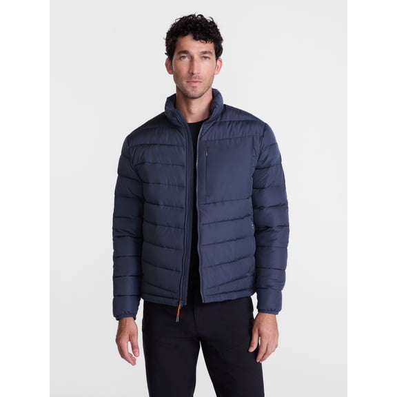 Ozark Trail Men's and Big Men's Puffer Jacket, Sizes S-4XB