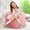 Pink, variant on Hobestluk Bean Bag Chairs 2.5FT Bean Bag Chair with Memory Foam Filled & Plush Faux Fur Cover Small Bean Bag Chairs for Playroom, Living Room, Bedroom (Purple)