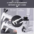 thumbnail image 2 of EIMELI 150MM 0-6” Vernier Calipers High Accuracy Gauge Micrometer Stainless Steel Portable Measuring Tool with Protective Box, 2 of 9