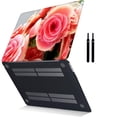 thumbnail image 5 of Only for MacBook Pro 14 inchs Case 2023/2022/2021 Rel. Model A2442 & A2779, Plastic Hard Shell Case Cover Cable Tie, Flower 93, 5 of 5