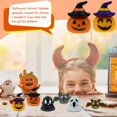 thumbnail image 4 of Halloween Decorations Halloween Pumpkin Ghost Bat Pull Back Car Ornament, Interesting Festive Scene Embellishment, Small Desktop Layout Accessory for Halloween Holiday Atmosphere Decoration, 4 of 4