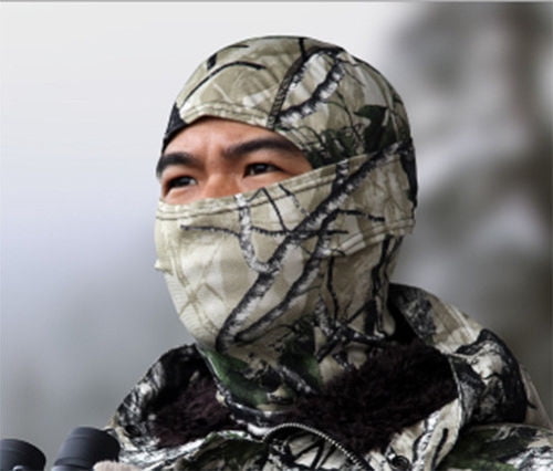 Camouflage Balaclava Face Mask Camo Hunting Airsoft Paintball REAL ARCTIC CAMO by
