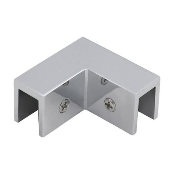 Bathroom Glass Door Clamp Fixed Panel Clamp For 8-12 Mm Tempered Glass Shower Door Clip Holder Bracket T-shaped Flange Pull Rod﻿