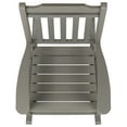 thumbnail image 6 of Flash Furniture Winston 3-Piece Poly Resin Rocking Patio Chair and Side Table Set, Gray, 6 of 13