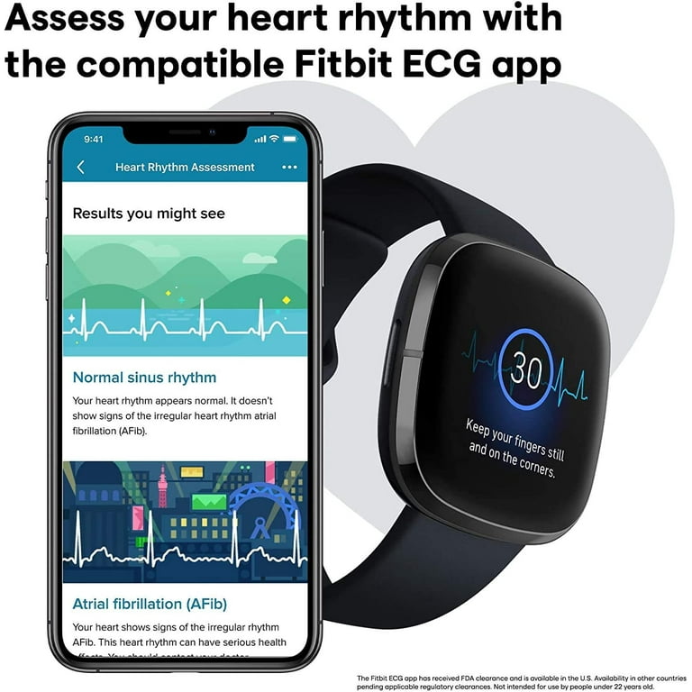  Fitbit Sense Advanced Smartwatch with Tools for Heart
