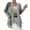 Grey, variant on Plus Size Knit Cardigan Sweater Open Front Long Sleeve Pocket Outwear Cozy Casual Loose Fit Jacket For Fall Winter Fashion Women Casual Dress Sweater Long Sleeve Hoodie Womens Long Hooded Sweatshirt
