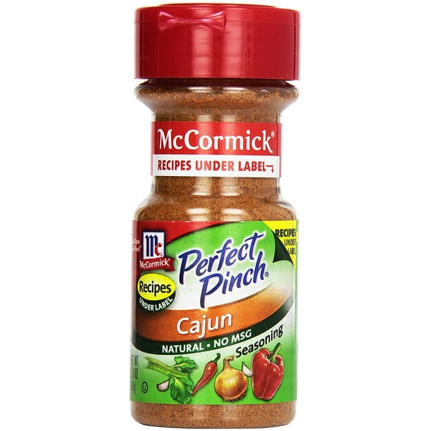 McCormick Perfect Pinch Cajun Seasoning, 3.18 oz