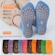 thumbnail image 3 of Calcetines antideslizantes para el suelo, calcetines especiales para trampolín, calcetines finos para adultos para yoga, calcetines de educación temprana para padres e hijos para niños y bebés, 3 of 6