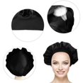 thumbnail image 2 of 3 piezas de gorro de satén WEIHJMXG para dormir banda ancha, 2 of 5