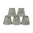thumbnail image 3 of Urbanest Hardback 5'' Linen Empire Lamp Shade (Set of 5), 3 of 7