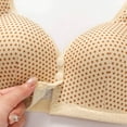 thumbnail image 6 of Aofany Bras for Women Wireless Bra For Senior Front Closure Breathable Bra Wirefree Bras For Older Women Plus Size Bra Seamless Bras, 36B/C-44B/C, 6 of 8