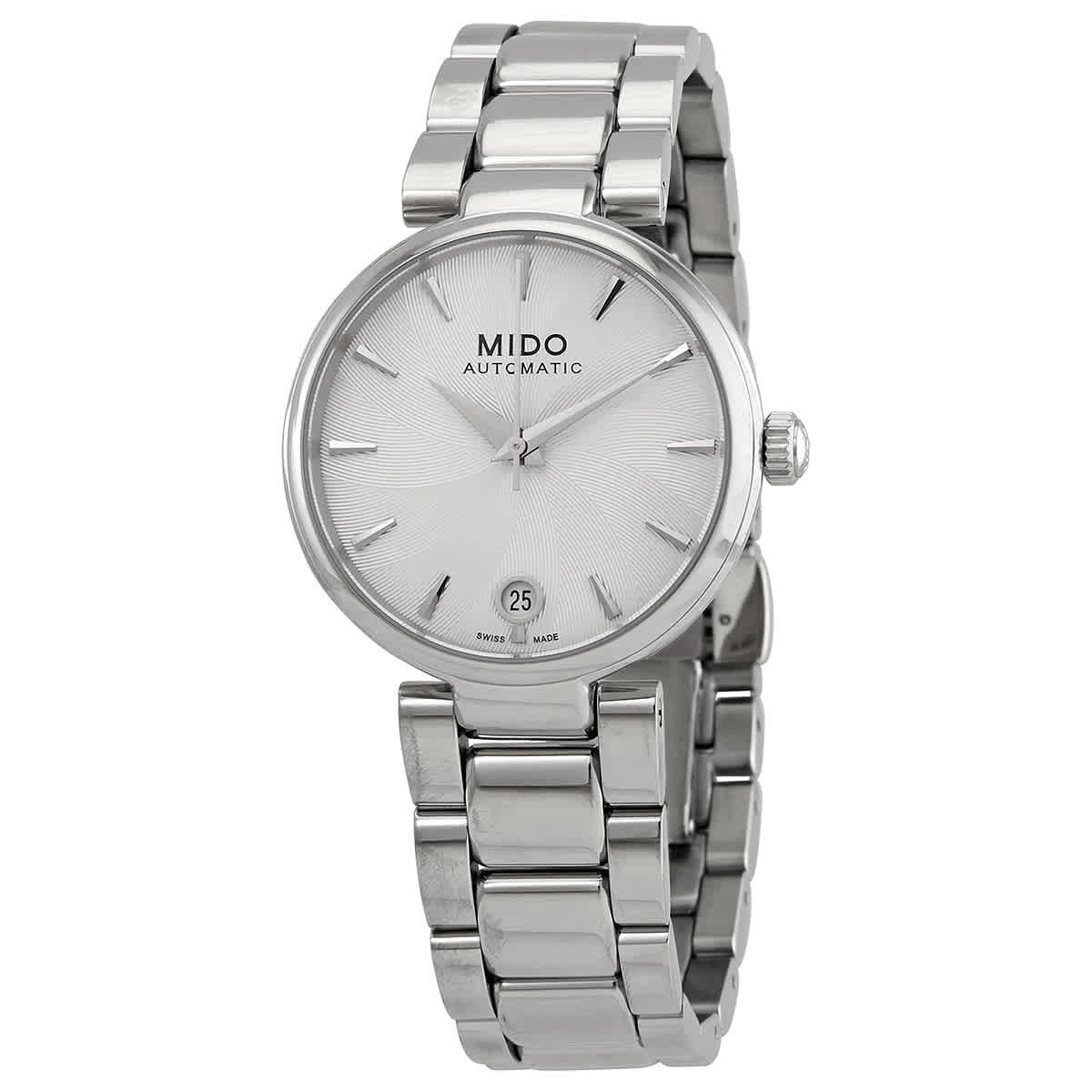 NWT Mido Belluna Automatic Grey Dial Ladies Watch Amazon.com: MIDO Belluna Lady - Swiss Automatic Watch for  main image 2
