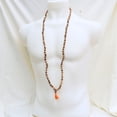 thumbnail image 2 of Collar craftslook Tulsi Japa Mala con cuentas de oración anudadas a mano, 2 of 9