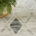 thumbnail image 6 of Nourison Serenity Home 9' x 12' Beige Grey Modern Indoor Rug, 6 of 8