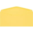 thumbnail image 2 of LUXPaper #10 Regular Envelopes, 4 1/8 x 9 1/2, Pastel Canary, 1000/Pack, 2 of 2