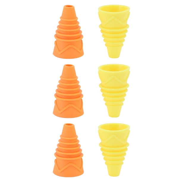 Trampa superior para botella de mosca de la fruta, embudo de trampa para moscas de 6 uds, trampa para moscas para interiores, trampas para moscas para exteriores, claridad notable Jadeshay A